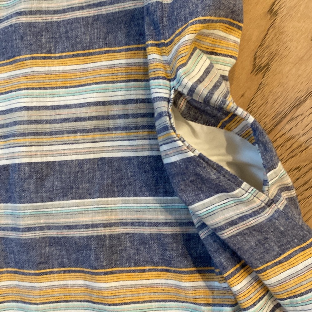 Beach Lunch Lounge Striped Dress - Picture 3 of 6